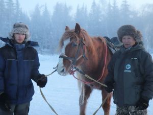 Конебазы для уникальной мегежекской породы лошадей открыли в Нюрбинском районе Якутии