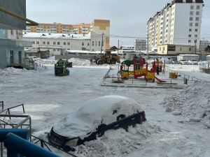 Мэрия: столько снега за зиму в Якутске не выпадало за всю историю наблюдений