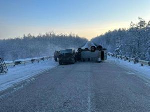 На трассе РАД «Умнас» произошло ДТП с двумя пострадавшими