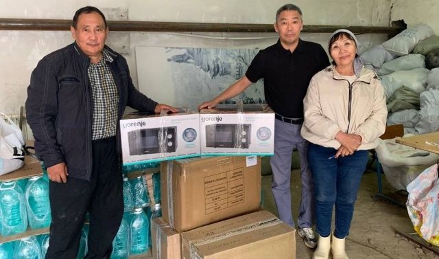 Тулагинская школа оказала помощь Оймяконскому улусу