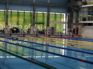 Призер Олимпийских игр Андрей Гречин показал мастер-класс по плаванию в Якутске