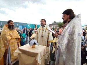 Витим. Великое освящение храма Преображения Господня