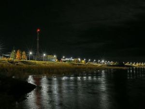 В Сунтарах завершено строительство уличного освещения