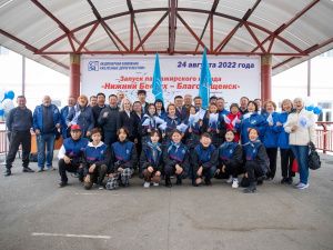 Прямой пассажирский поезд   «Нижний Бестях – Благовещенск» отправился в свой первый рейс