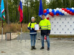 Новая дорога связала город Якутск с Хангаласским районом