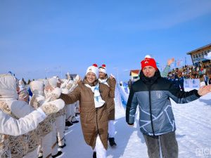 В Алдане состоялась церемония открытия спартакиады зимних видов спорта