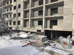 В городе Якутске устанавливаются обстоятельства гибели рабочего, занятого на строительстве жилого дома