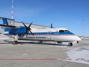 Инженеры авиакомпании «Якутия» завершили базовое техническое обслуживание самолета Bombardier Dash 8 Q300 авиакомпании «Полярные авиалинии»