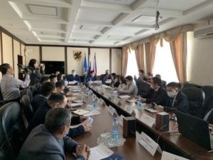 Встреча с делегацией Горного улуса