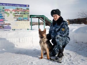 Восемь щенков служебных собак пополнили ряды кинологической службы республиканского управления ФСИН
