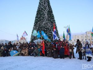 В Якутске стартовал международный конкурс ледовых и снежных фигур «Бриллианты Якутии»