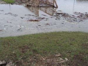 В селе Дулгалах прибытие воды остановилось