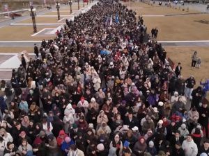 На площади Победы в Якутске зажгли «Свечу памяти»
