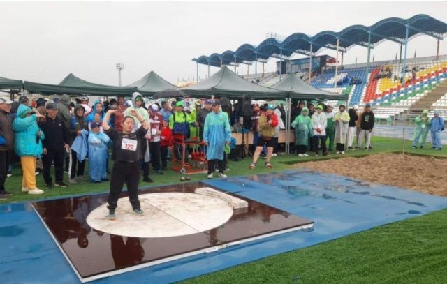 В Амге определили чемпионов спартакиады «Дьулуур» по бегу и толканию ядра