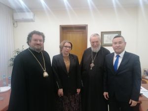 Ольга Балабкина провела встречу с Епископом Балашихинским и Орехово-Зуевским Николаем