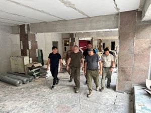 Кирилл Бычков проверил восстановительные работы в ДНР