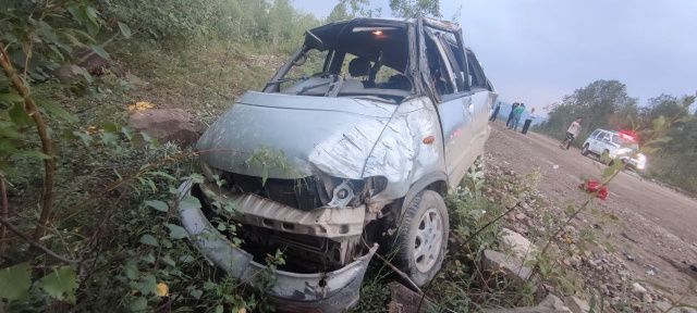 Машина всмятку: Страшная авария отняла жизни у двух человек