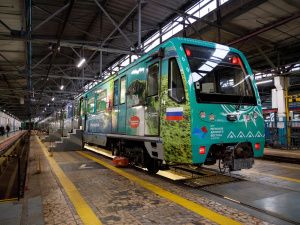 «Дальневосточный экспресс» запустили на Арбатско-Покровской линии московского метро