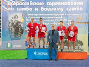 В Якутии  проходят Всероссийские соревнования по боевому самбо памяти Героя России Александра Рыжикова