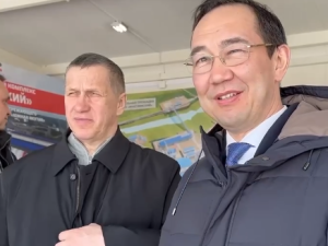 Трутнев и Николаев в Нерюнгри