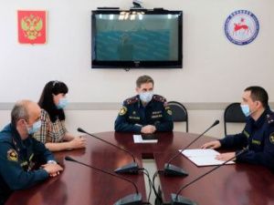 В ходе рабочей встречи представители УФСИН и ГУ МЧС обсудили вопросы размещения заказов на производственных мощностях исправительных учреждений