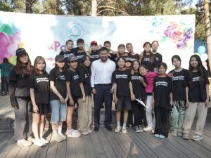 Евгений Григорьев побывал в детском оздоровительном лагере «Радуга»