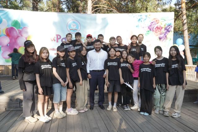 Евгений Григорьев побывал в детском оздоровительном лагере «Радуга»