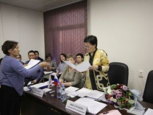 Сардана Авксентьева встретилась с представителями городского бизнеса