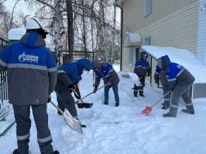 В Якутии газовики помогли в борьбе со снежной стихией
