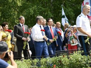 Айсен Николаев принял участие в торжественных мероприятиях, посвященных 45-летию  БАМа