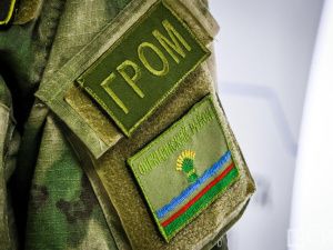 В Якутске встретили бойца с позывным Гром, прибывшего в отпуск