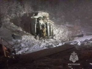 В Якутии в ДТП погиб человек, пострадали семеро