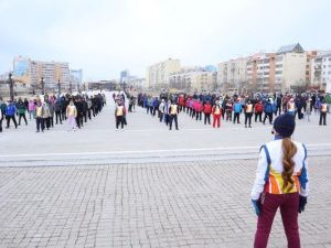 В Якутске стартует сезон утренних зарядок на свежем воздухе