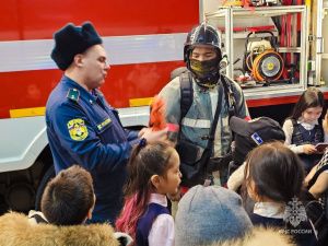 В гостях у огнеборцев