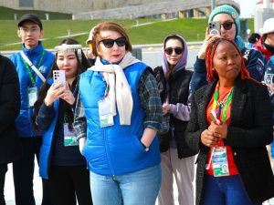 Делегация Якутии встретилась с участниками Всемирного фестиваля молодежи из Африки