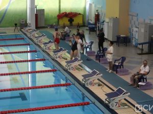 В Якутске прошли соревнования по плаванию среди сотрудников МЧС Дальнего Востока