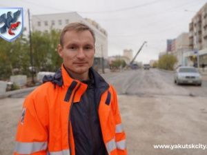 Асфальтирование проспекта Ленина достигло «экватора»