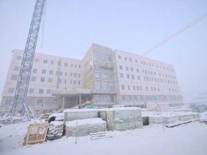 В Якутске летом этого года завершат строительство смарт-поликлиники