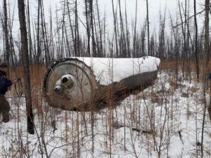 Минэкологии рассказало о районах падения обломков ракет в Якутии