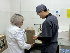 Акция в поддержку участников СВО прошла в Якутском медколледже