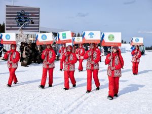 В Алдане состоялась церемония открытия спартакиады зимних видов спорта