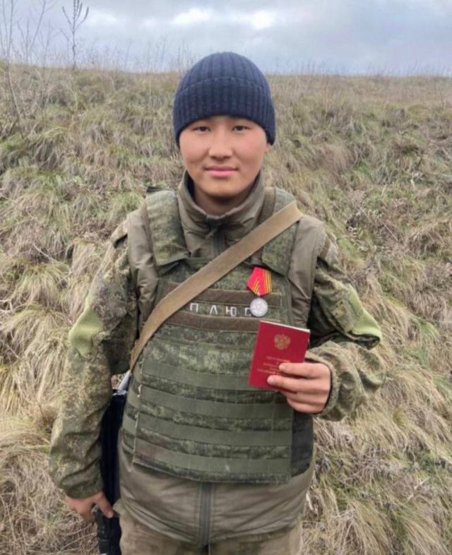 За особые отличия при несении боевой службы якутянин награжден медалью