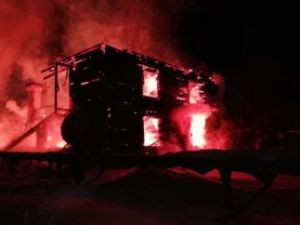 В Якутии в страшном пожаре пострадали женщины и дети