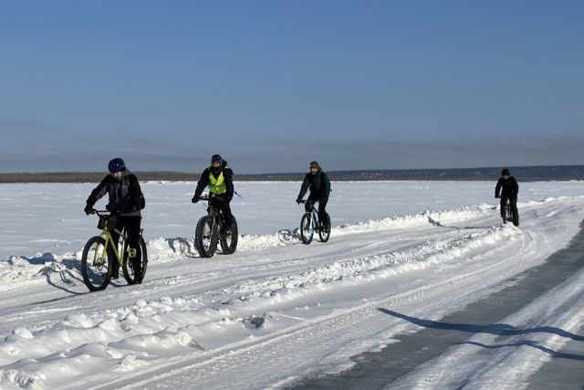 Велосипедисты Якутска совершили первый весенний пробег до Нижнего Бестяха