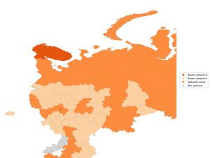 В ВТБ определили регионы с самыми большими любителями мандаринов