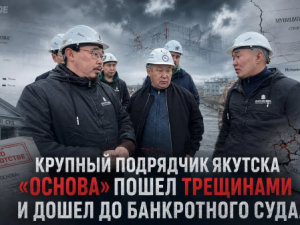 Крупный подрядчик Якутска «Основа» пошел трещинами и дошел до банкротного суда