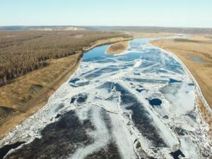 Ледоходу на Лене осталось пройти до границы Якутии немногим более 200 км