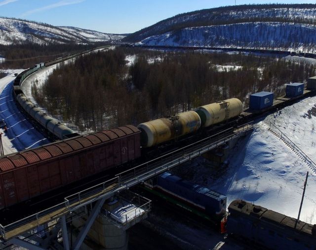 Рост перевозок  компании «Железные дороги Якутии составил 54%
