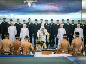 В Якутске проходит VI открытый республиканский турнир МВД по борьбе хапсагай