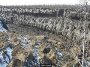 Ученые извлекут древние бактерии из Батагайского кратера